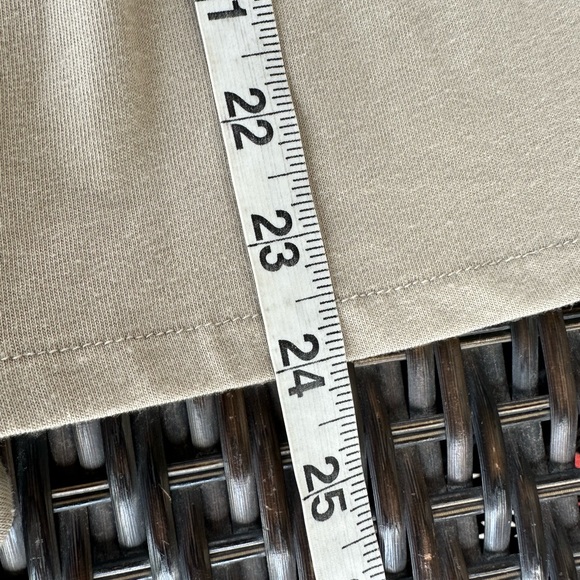 CONVERSE One Star ⭐️ Ladies Tan Belted Shawl Collar Wrap Cardigan - Sz SML - Picture 13 of 13